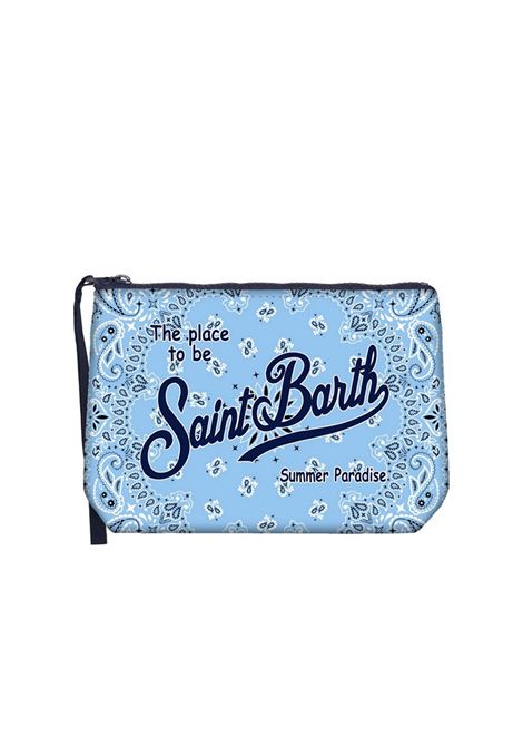 Pochette Mc2 Saint Barth Aline Bandana round ALINE00101608H31 verde azzurro scuba MC2 SAINT BARTH | Pochette | ALINE00101608H31